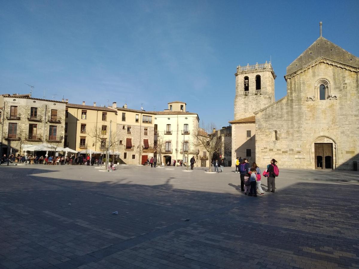 Ferienwohnung Buhardilla Para Dos En Can Mingu Besalú Exterior foto